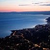 Vue de nuit depuis le Cubly