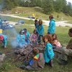 2006 : Dîner autour du feu