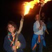 2006 : Sortie avec torches artisanales