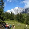 Arrivée à un lieu de camp
