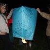 Montgolfière en papier de soie