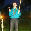 un enfant qui fait sa promesse