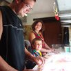 Les cuisiniers en action