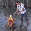 Voila un feu qui ne vas pas se propager.